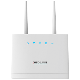 REDLINE Wireless N Router, 4G LTE, 2 port, 300 Mbps, 2 x MiMO antena - LTE-12