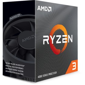 AMD Ryzen 3 4100 BOX4 CPU cores,8 threads3.8GHz,4MB L3,65W