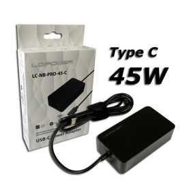 Punjač za laptop Type-C LC-Power Notebook Adaptor 45W, LC-NB-PRO-45-C