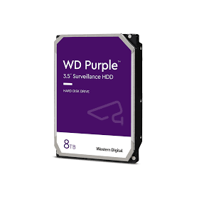 WD HDD 8TB SATA3 128MB Purple