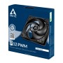 Arctic Fan P12 PWM (Black)Pressure-optimised 120 mm Fan with PWM