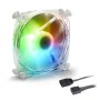 Ventilator SHARKOON gaming, SHARK Disc PWM RGB fan, 120mm