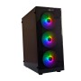 KUĆIŠTE GNC EZ COOL GAMING ND-570 BEZ NAPAJANJA, prozirna stranica, 3x120mm RGB ventilator