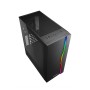 Kućište SHARKOON gaming, RGB Slider, ATX, 1x120mm fan, black, Tempered Glass