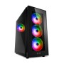 Kućište SHARKOON gaming, TG5 PRO RGB Addressable Full Glass ATX, 4x 120mm LED