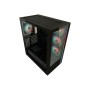 LC-Power Case Gaming 808B Midi-ATX, black, HD Audio, 4x 120mm ARGB fan, 1x USB-C