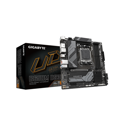 Gigabyte MB B650M DS3HAM5 4xDDR5 2xM.2, 4xSATA6xUSB 2xDP, 1xHDMI mATX