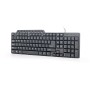 Tastatura GEMBIRD, KB-UM-104, Compact multimedia keyboard, USB, US layout, black