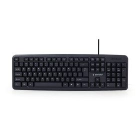 Tastatura GEMBIRD, KB-U-103, Standard keyboard, USB, US layout, black