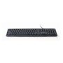 Tastatura GEMBIRD, KB-U-103, Standard keyboard, USB, US layout, black