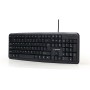 Tastatura GEMBIRD sa  velikim slovima, KB-US-103, Standard keyboard, USB, US layout, black