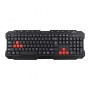 Tastatura gaming TITANUM RANGER, USB, 9 multimedia buttons, US layout, TK105