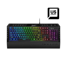 Tastatura RGB SHARKOON gaming SKILLER SGK5, US-Layout