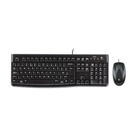 Tastatura + miš LOGITECH MK120, black, 920-002549/920-002586/920-0190813/002589