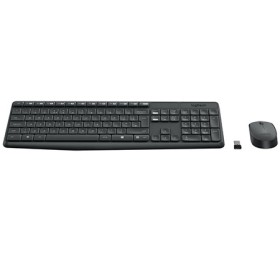 Tastatura + miš bežično Logitech MK235, crno, BiH, 920-008031
