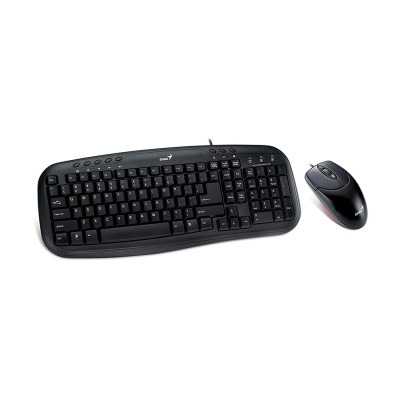 Tastatura + miš GENIUS KM-200, USB, BiH, black, 31330003407