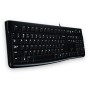 Tastatura LOGITECH K120, USB, LowProfile, BiH, 920-002642, black