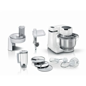 BOSCH kuhinjski aparat MUM Serie 2| Bijela, 700W, 3.8L, 4 Brzine, Inox posuda, SL