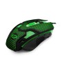 Miš ESPERANZA GAMING COBRA 6D MX207, 2400dpi, GREEN, ergonomic, EGM207G