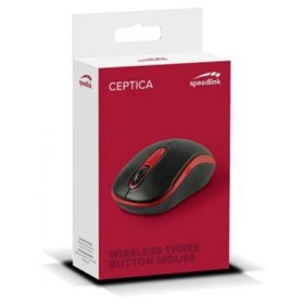 Miš SPEEDLINK CEPTICA Wireless black-red, SL-630013-BKRD