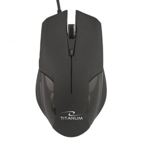 Miš TITANUM 6D GOBLIN, USB, optical, gaming, 6-button, full ergonomic, black, 2000 dpi, TM106