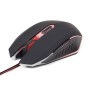 Miš GEMBIRD MUSG-001-R, USB, optical, gaming, full-speed, red, 400-1600 dpi