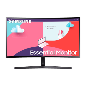 Zakrivljeni Samsung monitorLS27C366EAUXEN, 27", FHD, 4ms60Hz,VGA, HDMI, DP, Audio Jack,VESA