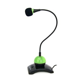 Mikrofon ESPERANZA DESKTOP CHAT, switch, green, 3,5mm, EH130G