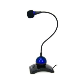 Mikrofon ESPERANZA DESKTOP CHAT, switch, 3,5mm, blue, EH130B