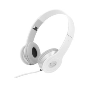 Slušalice sklopive ESPERANZA, TECHNO, white, volume control, EH145W