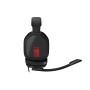Slušalice sa mikrofonom, Logitech ASTRO A10 Wired Gaming Headset - PC - GREY/RED - 3.5 MM, 939-001530