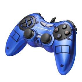 Game Pad ESPERANZA FIGHTER, vibration, PC, USB, blue, EGG105B