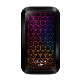 SSD EXT ADATA RGB SE770G 512GB USB3.2 Read Up to 1000MB/s Write Up to 800MB/s Type-C Gaming and Personal External SSD ASE770G-51