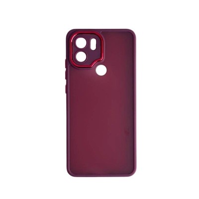 Silikonska maska Frame Redmi A1+ Bordo