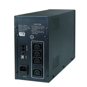 UPS GEMBIRD UPS-PC-1202AP, 1200 VA 720W sa AVR, 3xEUROout, 2xRJ11, USB