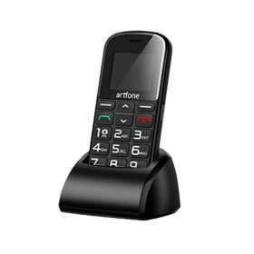 Telefon na tipke Artfone CS182 sa charging dock-om Black