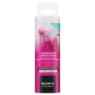 Sony slušalice EX-15 pinkIn-Ear, mikrofon