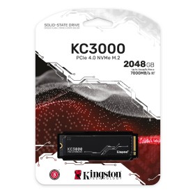 Kingston SSD 2TB KC3000M.2, NVMe PCIe Gen 4.0R/W : 7000/7000MB/s