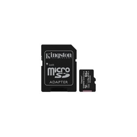 Micro SD card Kingston 64 GB SDHC  SDCS2/64GB  Class10 Canvas Select Plus SD adapter100MBs Read,Class 10 UHS-I