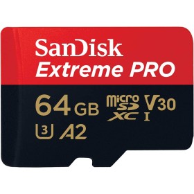 Micro SD SanDisk SDXC 64GB Extreme Pro 200MB/s A2 C10 V30 sa adapterom UHS-I US SDSQXCU-064G-GN6MA