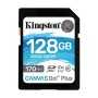 Kingston SD 128GB CanvasGoPlus SDXCr/w:170/90MB/s SDG3/128GB