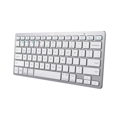 Trust Basics bluetoothwireless tastatura, ultra-thin, bluetooth 4.0, 10 m range, bijela