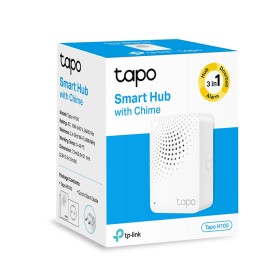 TP-Link Tapo H100 Smart IoT Hub with Chime,2.4 GHz Wi-Fi Networking,868 MHz for Devices,100-240 V,50/60 Hz,Plug-in, Remote Contr
