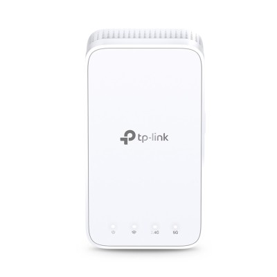 TP Link RE300 -AC1200 MESH Wi-Fi Range Extender, Wall Plugged, 2 internal antennas, 867Mbps at 5GHz + 300Mbps at 2.4GHz, Range E