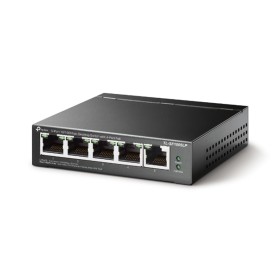 TP-Link TL-SF1005LP 5-Port 10/100Mbps Unmanaged Switch with 4-Port PoE, meta case, desktop mount, PoE budget 41W