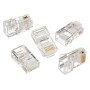 UTP konektor 100 komada GEMBIRD RJ45, cat.5 8P8C, 30u gold plated, LC-8P8C-001/100