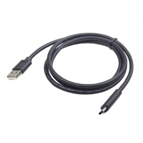 USB 2,0 kabal AM to Type-C AM/CM, 3m, BLACK, GEMBIRD CCP-USB2-AMCM-10