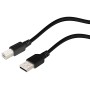 USB 2,0 kabal SPEEDLINK HQ, A-plug B-plug, AMBM, 1,8m, SL-170213-BK