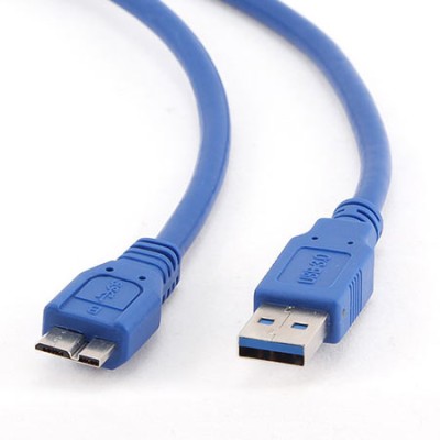 USB 3,0 kabal A-microB 1.8m, GEMBIRD CCP-mUSB3-AMBM-6
