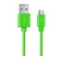 USB 2,0 kabal A-microB 0,5m, ESPERANZA, green, EB177G